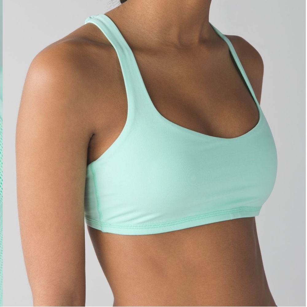 Pre-Loved Lululemon Free To Be Bra with some quirks in Fresh Teal Size 2